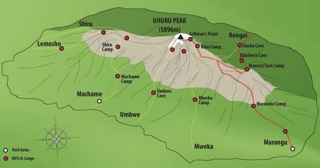 kilimanjaro Rongai route