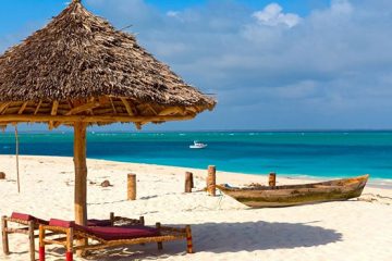 visite de vacances à la plage de zanzibar