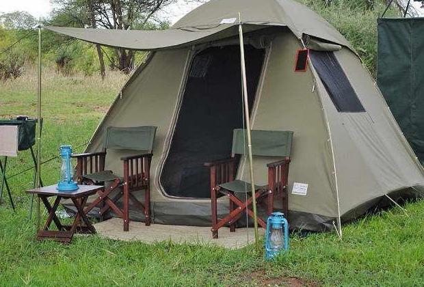 camping safari tanzanie