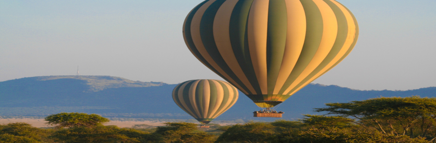 Safaris en montgolfière en Tanzanie