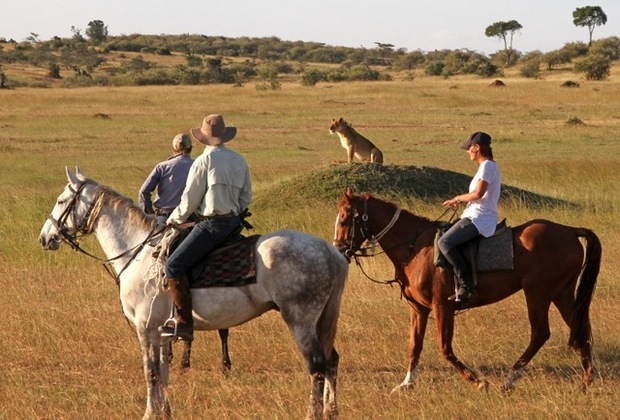 safari à cheval en tanzanie