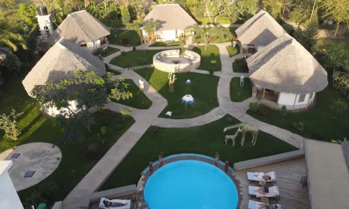 غرفة مفردة في نزل إيكومبي سفاري