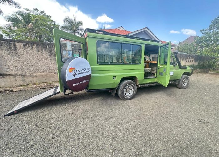 Wheelchair safari jeep