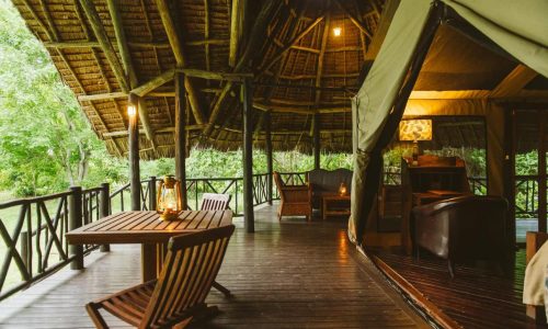 Camp de la rivière Rufiji