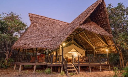 Camp de la rivière Rufiji